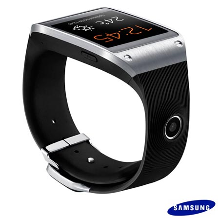 Imagem para SmartWatch Samsung Galaxy Gear Preto com Android, Câmera e Bluetooth a partir de Fast Shop